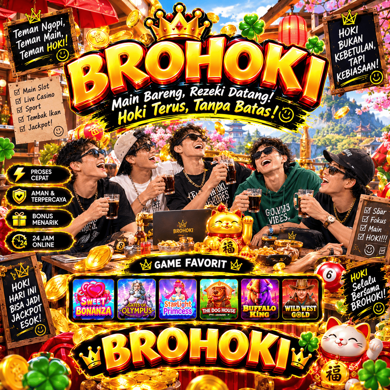 Banner BROHOKI Cyber Blue